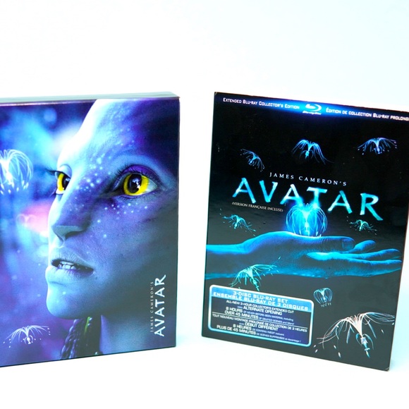 New BLU-RAY AVATAR EXTENDED COLLECTOR'S EDITION, 2010 Release, 3-Disc Set - Picture 1 of 11